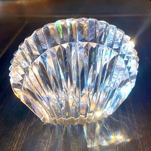 Waterford Crystal - Scallop Clam Shell Paperweight
